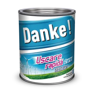 Эмаль быстросохнущая ярко-зеленая 0,75 л Danke!